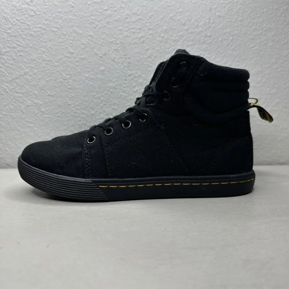 Dr. Martens Rozarya II Womens Black Casual Outdoor Side Zip Ankle Boots - Picture 2 of 7